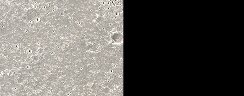 Terrain Sample in Elysium Planitia