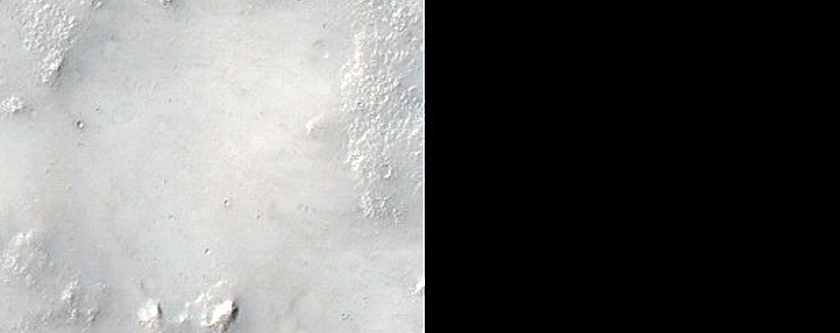 Terrain Northeast of Newcomb Crater