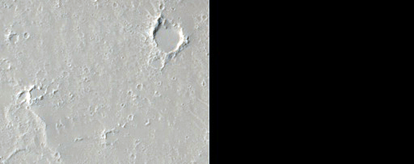 A Fissure Vent East of Olympus Mons