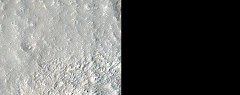 Crater with Bench in Enipeus Vallis