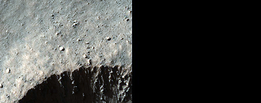 Monitor Slopes in Winslow Crater