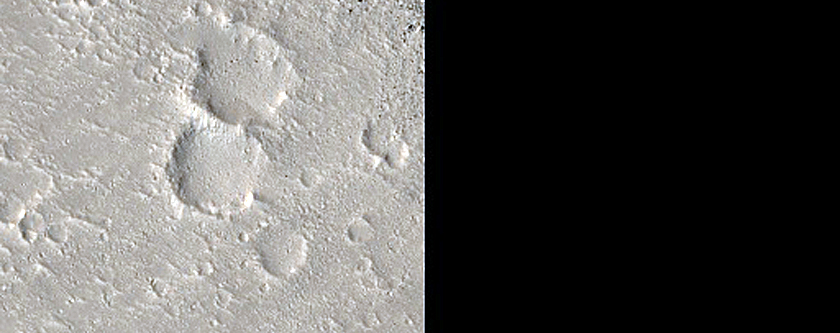 Recent Impact near Hebrus Valles