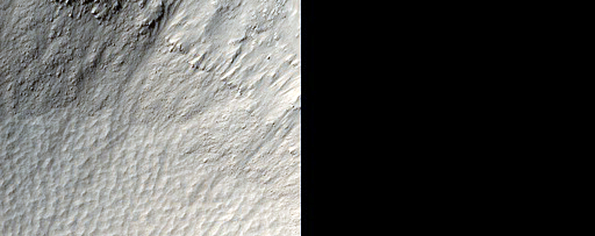 Low Aspect Ratio Layered Ejecta Crater