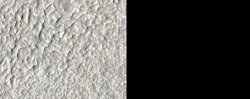 Possible Glacier-Like Form Terminus in Reykholt Crater