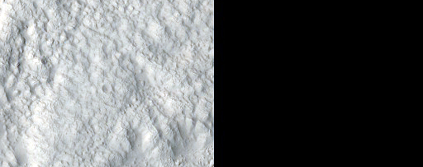 Mounds on Lineated Valley Fill