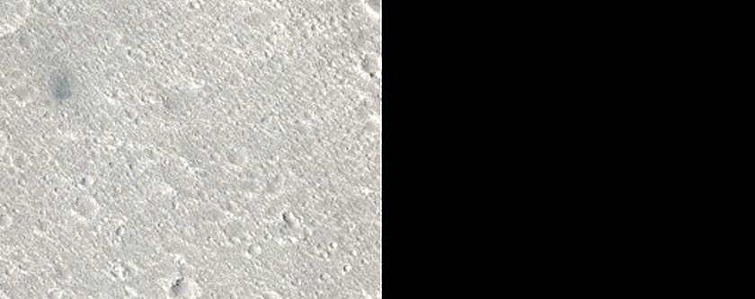 Candidate Recent Impact Site