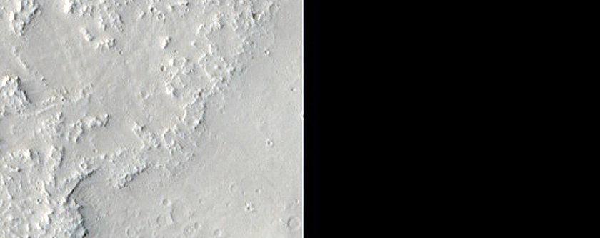 Lava Flow and Ejecta Interactions