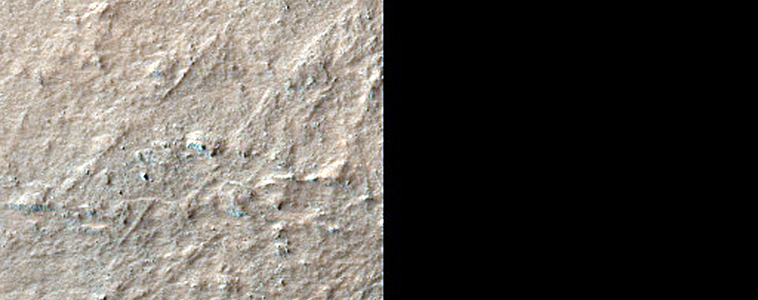 Phyllosilicate-Rich Terrain on Northern Edge of Hellas Planitia