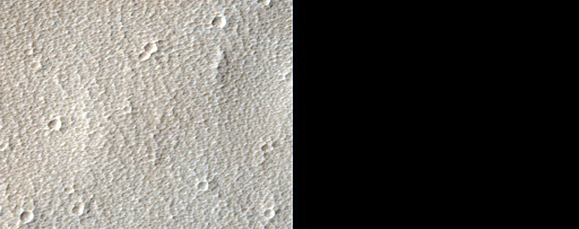 Candidate Recent Impact Site