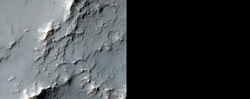 Terrain Southeast of Maadim Vallis