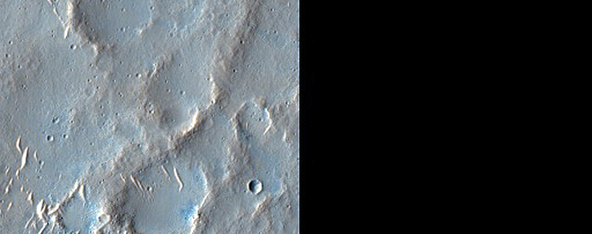 Landforms North of Kasei Valles