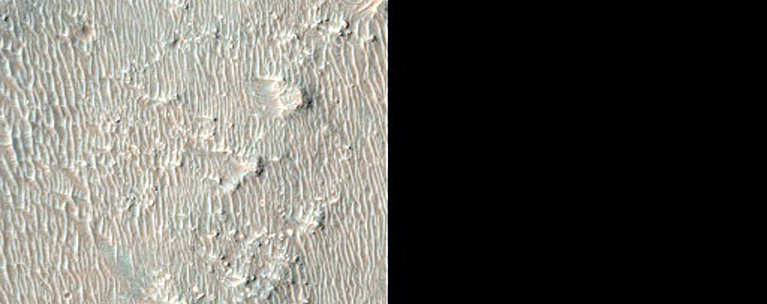 Mineral Exposure around Edge of Terra Sabaea Basin Fill
