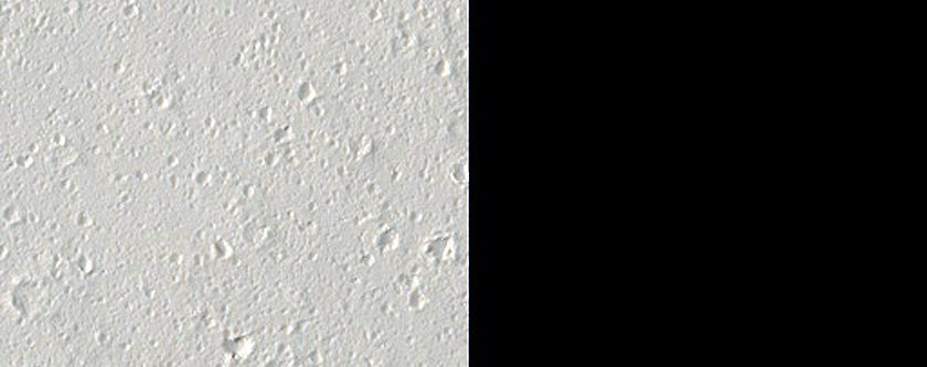 Candidate Recent Impact Site
