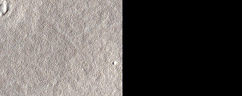 Candidate Recent Impact Site