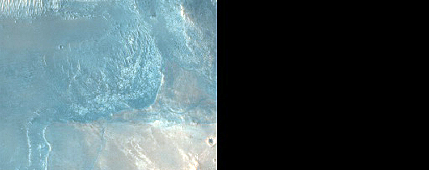 Terrain Southwest of Jezero Crater