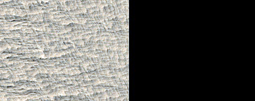 Front of Medusae Sulci Deposit