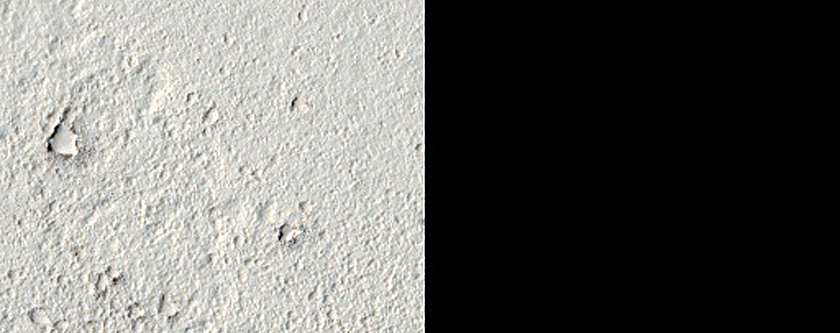 Candidate Recent Impact Site