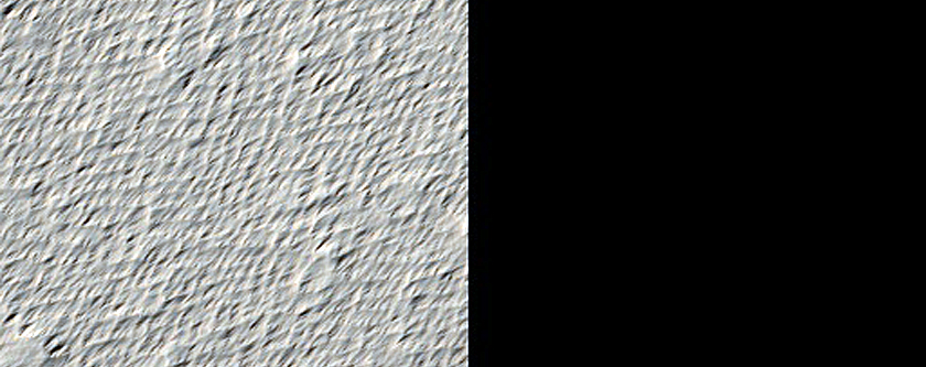 Candidate Recent Impact Site