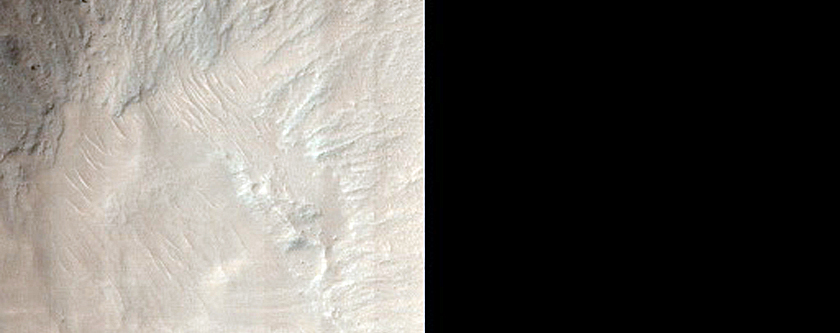 Garni Crater Slope Feature Monitoring