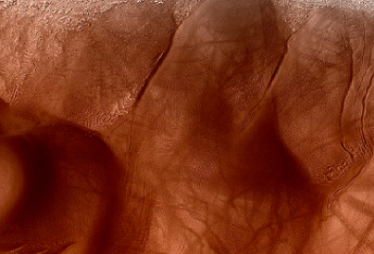 Climbing Dunes Escaping a Crater in Aonia Terra