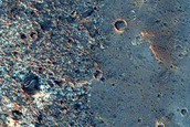 Possible Pyroxene-Rich Exposure between Mawrth Vallis and Oxia Planum