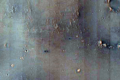 Channels near Flaugergues Crater