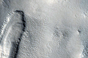 Dipping Layers in Ejecta