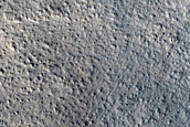 Fresh Impact Crater in Amazonis Planitia