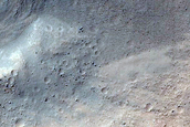 Monitor Slope Features in Tivat Crater