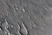 Ridges in Isidis Planitia
