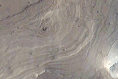 Layers in Crater in Arabia Terra