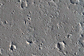 Candidate Recent Impact Site