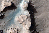 Monitor Slope Features in Rabe Crater