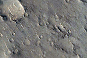 Ridges in Isidis Planitia