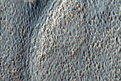 Channels on Wall of Hartwig Crater