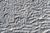 Crater Walls with Layers