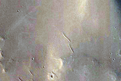 Fresh Impact Exposing Blocks in Arabia Terra