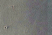 Candidate Recent Impact Site