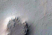Crater on Floor of Larger Crater