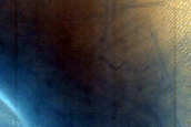 Dunes in Crater North of Antoniadi Crater