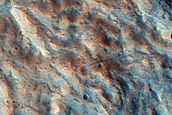 Crater Ejecta in Northern Arabia Terra