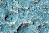 Channels in Savich Crater
