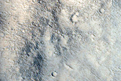 Layers East of Peridier Crater
