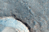 Crater in Arabia Terra