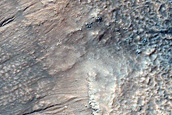 Central Structure of 50-Kilometer Impact Crater in Hellas Planitia