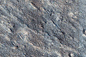 Crater near MOC Image R0901854