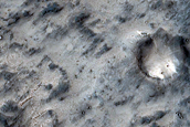 Terrain Sample West of Williams Crater