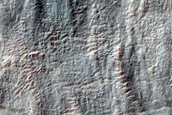 Gullied Massif in Nereidum Montes