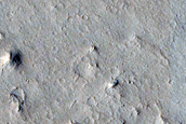 Candidate Recent Impact Site