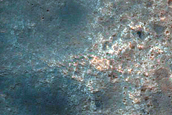 Channels near Huygens Crater
